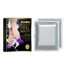Jaysuing Lavender Exfoliating Foot Mask Exfoliating Foot Care Hydrating, Hydrating, Anti-chapping And Moisturizing Skin